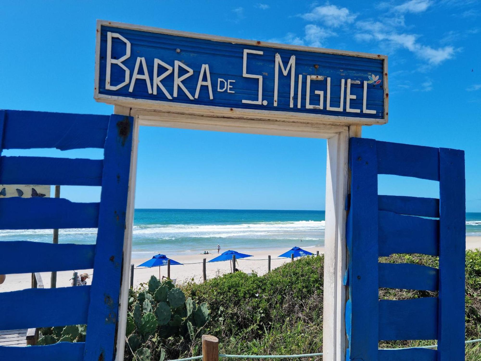 Areias Do Mar | 2 Quartos, Terraco Frente Mar A102 Barra de São Miguel Eksteriør billede